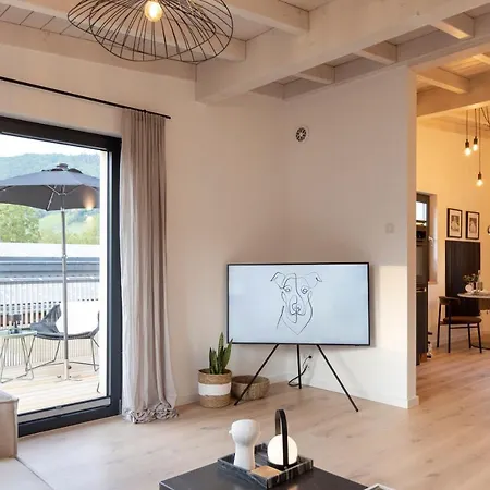 Loft19 Neu Design Luxus Maisonette Balkon Fuer 2 Personen Apartment