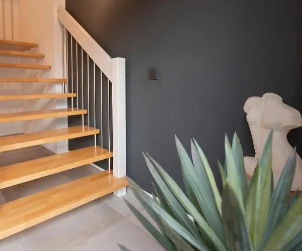 Апартаменты Loft19 Neu Design Luxus Maisonette Balkon Fuer 2 Personen *